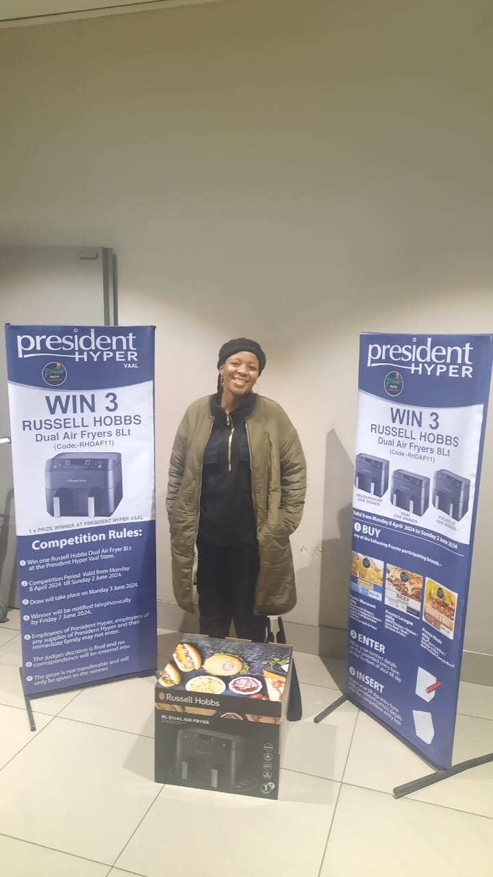 Fochville Winner of air fryer competition